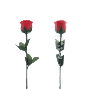 Alternative view of Rosa con luce LED