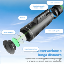 Alternative view of ZOMXIS® TELESCOPIO MONOCOLARE CON ZOOM AD ALTA POTENZA