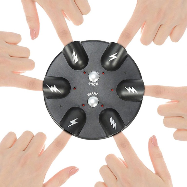 Roulette scossa alle dita