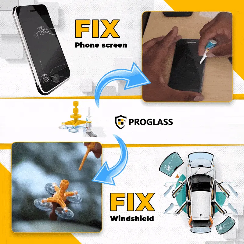 PROGLASS® PER VETRO SENZA CREPE, AMMACCATURE E SCHEGGIATURE