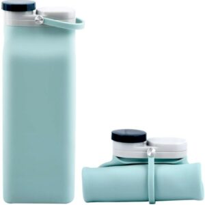 Bottiglia ripiegabile in silicone da 600ml