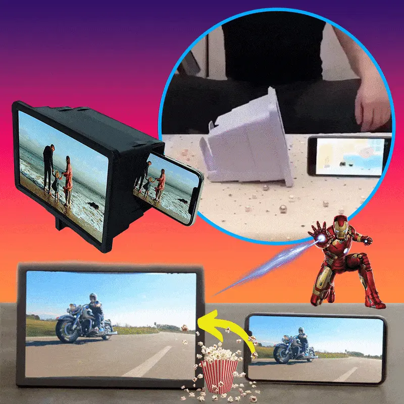 SCREENFLIX® Ingranditore per Smartphone