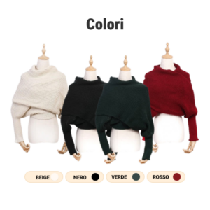 Alternative view of CozyWrap™ – La sciarpa 2-in-1 che si trasforma in un maglione