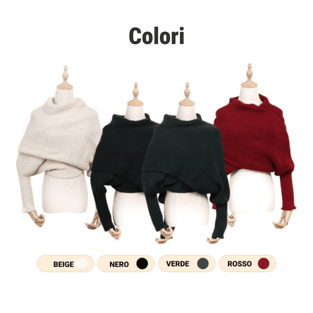 CozyWrap™ – La sciarpa 2-in-1 che si trasforma in un maglione - immagine 2