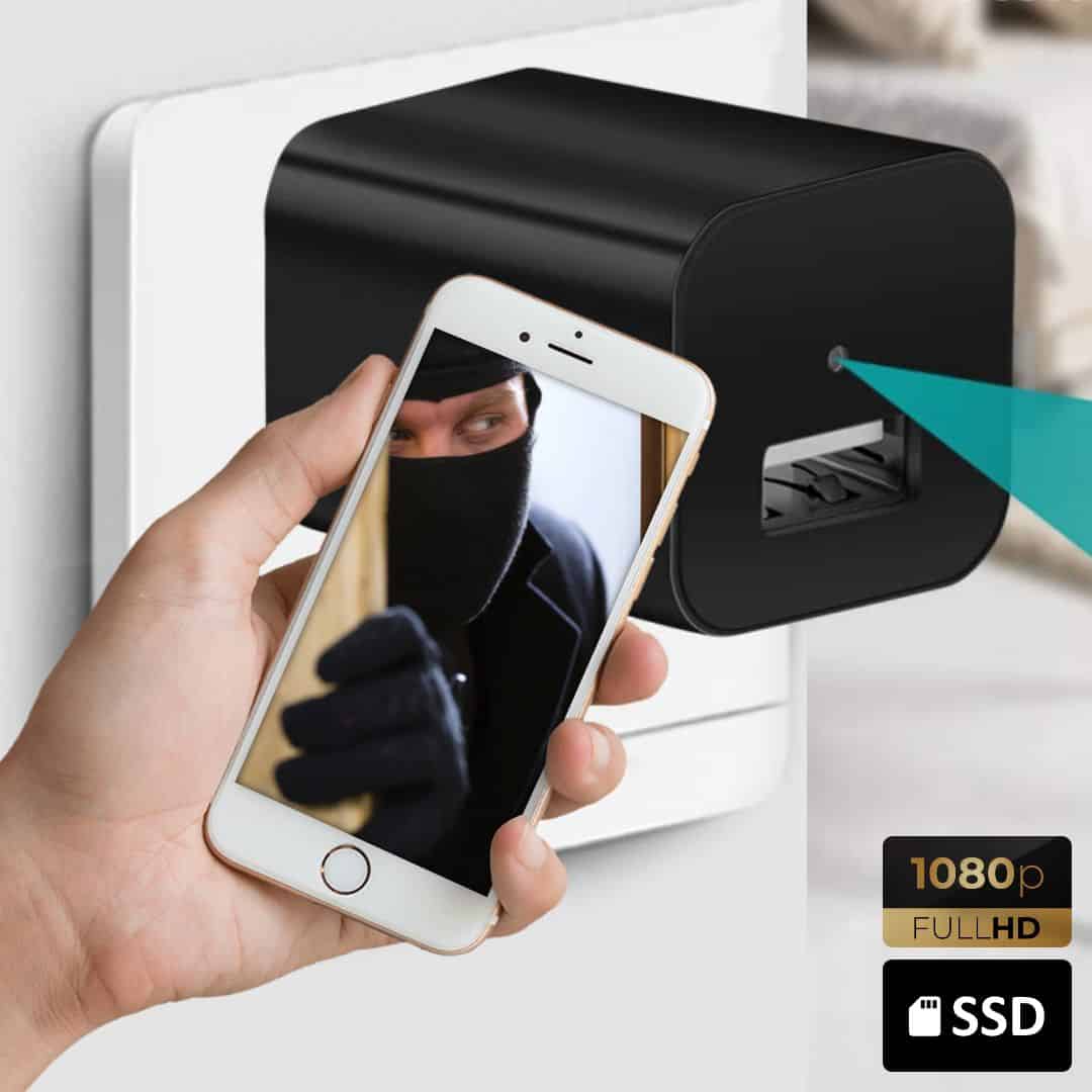 Caricatore USB con videocamera segreta - immagine 6