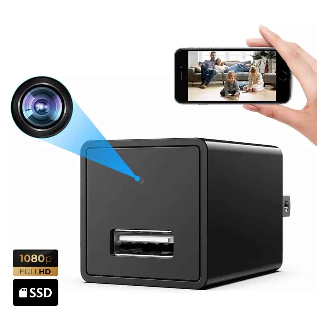 Caricatore USB con videocamera segreta - immagine 4