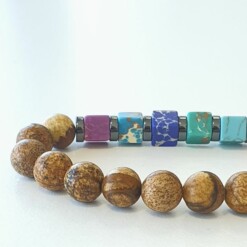 Alternative view of Braccialetto Chakra in pietre naturali