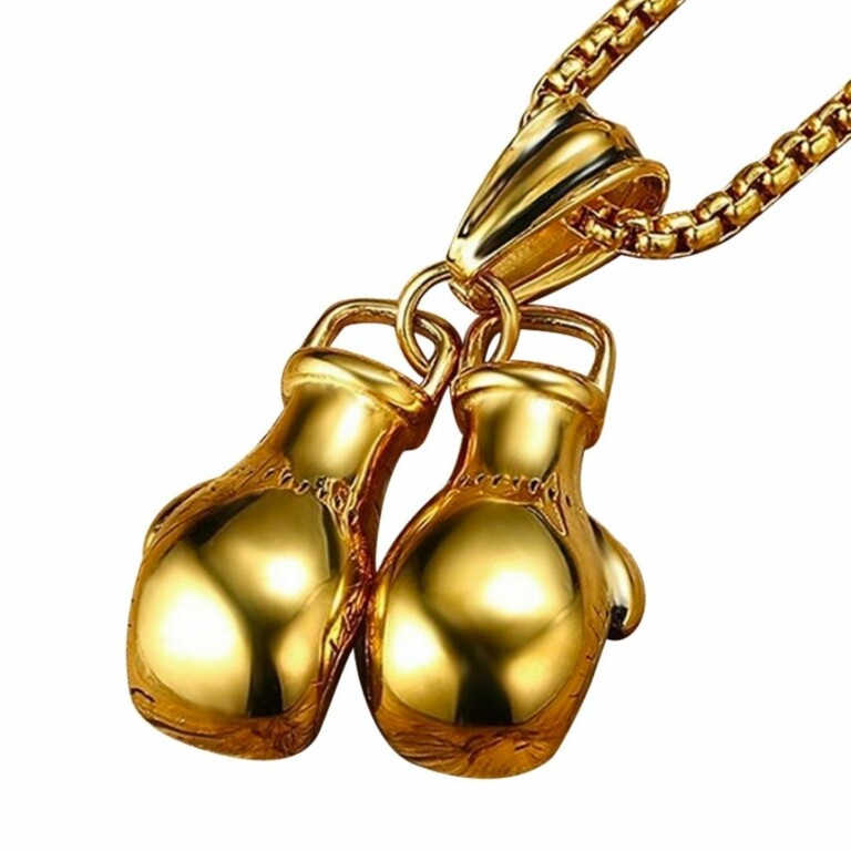 Collana con guanti da boxe - immagine 2