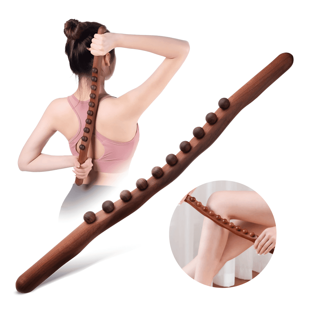 Stick massaggio linfatico di legno - immagine 2