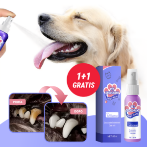 Spray Dentale Per Animali Domestici 1+1 GRATIS