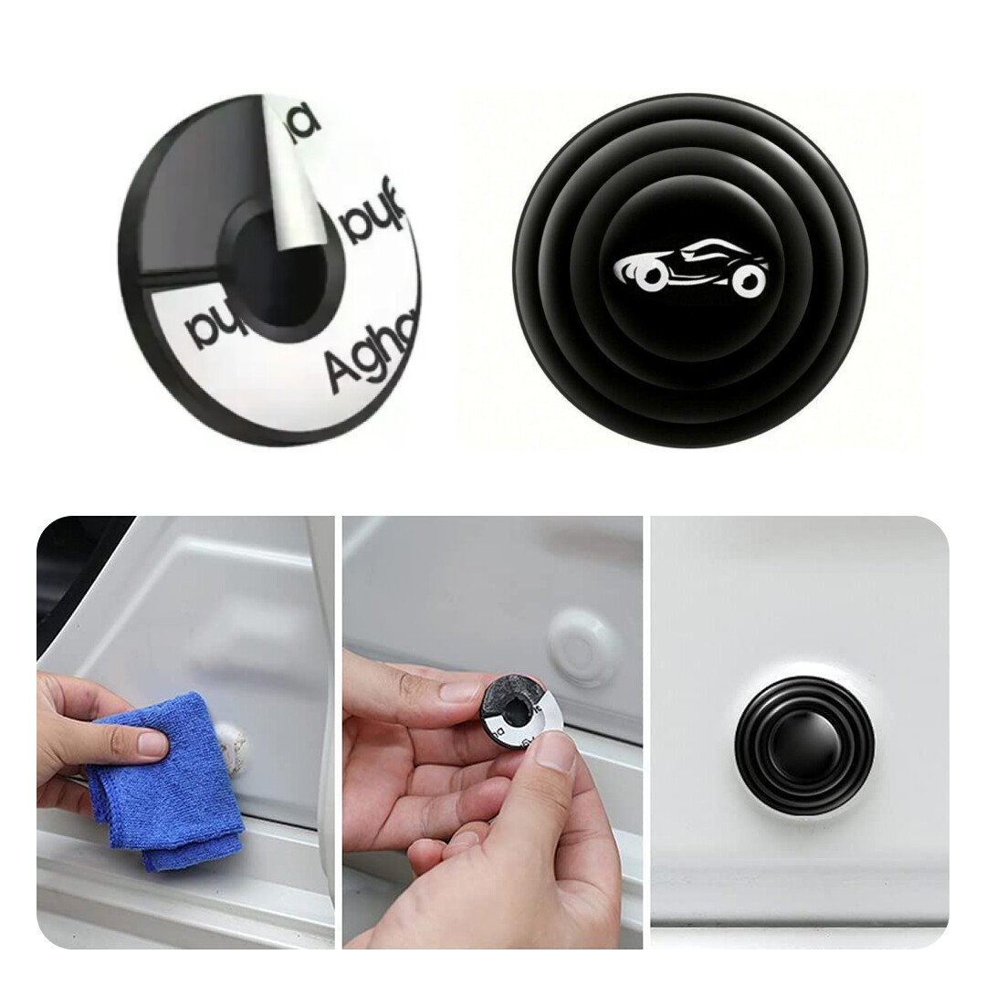 SHOCKBUMPERS – cuscinetti antiurto per una chiusura delle porte silenziosa e morbida come nelle auto di lusso (20 pezzi) - immagine 2