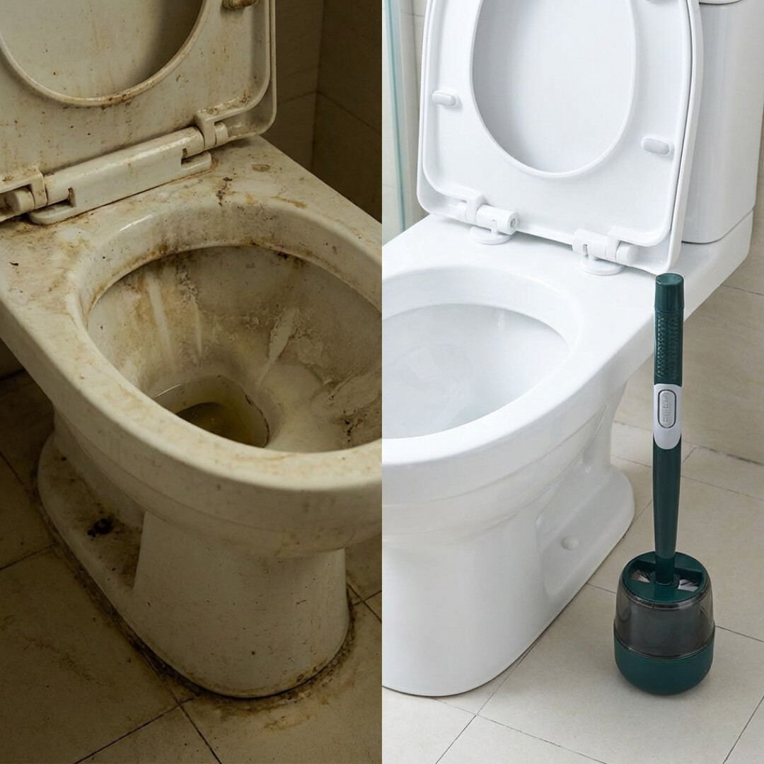FRESHFLUSH – Scopino WC 2 in 1 con dispenser di detergente integrato - immagine 4