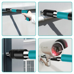 Alternative view of RHINOFIX Rivetslammer PRO – Attrezzo di chiodatura a molla per calcestruzzo e acciaio + SCATOLA GRATUITA e 50 chiodi