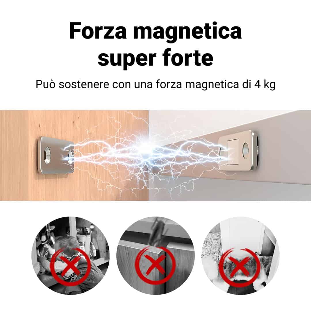 MAGRIP™ – Magneti Invisibili per Ante di Armadietti (4+4 GRATIS) - immagine 2