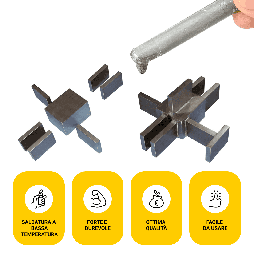 BRAZERODS™ – Bacchette per Saldatura e Brasatura in Alluminio (3+3 GRATIS!) - immagine 5