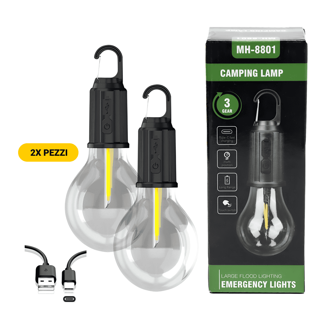 LAMPADINE RICARICABILI ILLUMI™ - 2 PEZZI - immagine 6