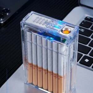 Alternative view of PORTASIGARETTE IN ACRILICO CON ACCENDINO ELETTRICO LIGHTERCASE™