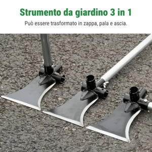 Alternative view of MULTI-X™ MULTIUTENSILE DA GIARDINAGGIO + Maniglia ergonomica GRATIS!