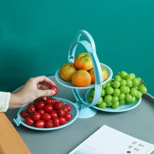 TRIOTRAY™ VASSOIO DA PORTATA PIEGHEVOLE A 3 LIVELLI - immagine 3