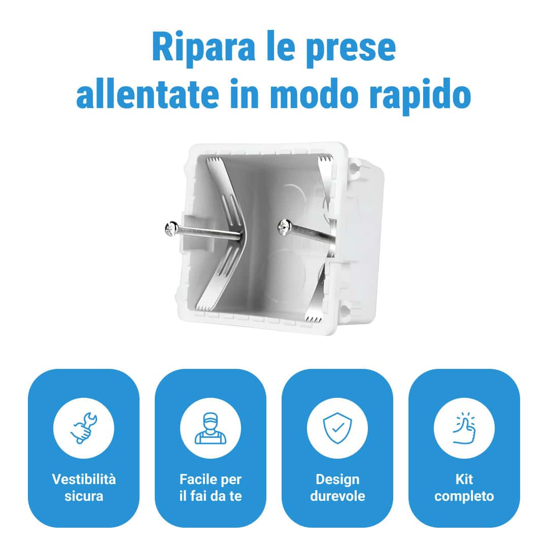 REMEROD™ ASTE CORRETTIVE PER PRESE ELETTRICHE - CONFEZIONE DA 20 (+20 VITI) - immagine 3