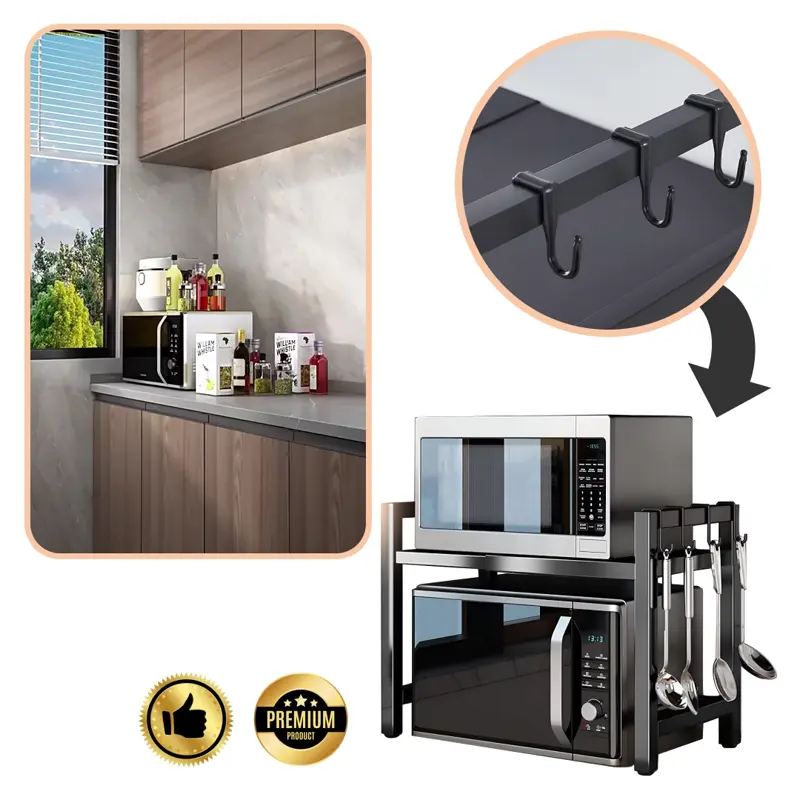 MicroRack™ Ripiano Espandibile per Forno a Microonde