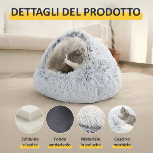 Alternative view of PurrNest - Letto Antiansia per Animali