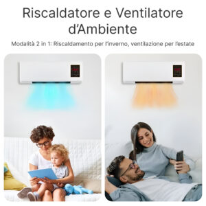 Alternative view of Enchantia – Ventilatore con Funzione Riscaldamento e Ventilazione, Montaggio Senza Attrezzi