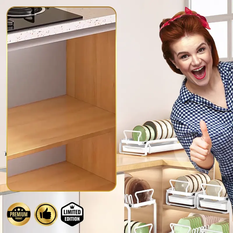 SlideDry™ – Scolapiatti Scorrevole Estraibile