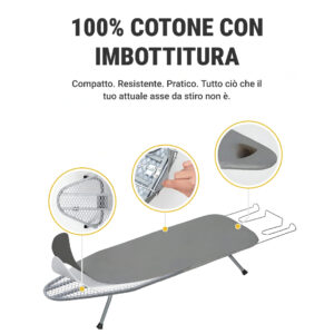 Alternative view of IronEase™ - Asse da stiro pieghevole