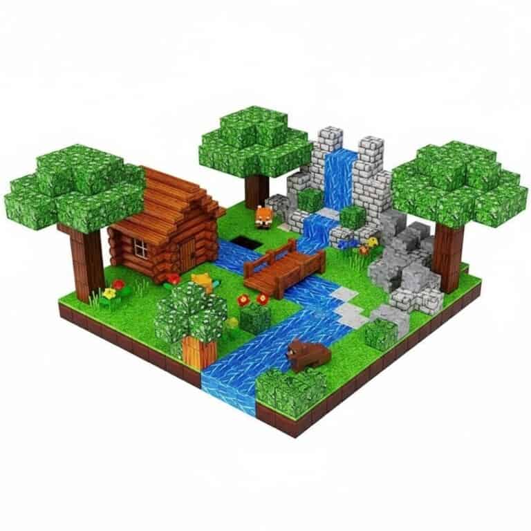 BuildEase™ Classico – Blocchi Magnetici da Costruzione