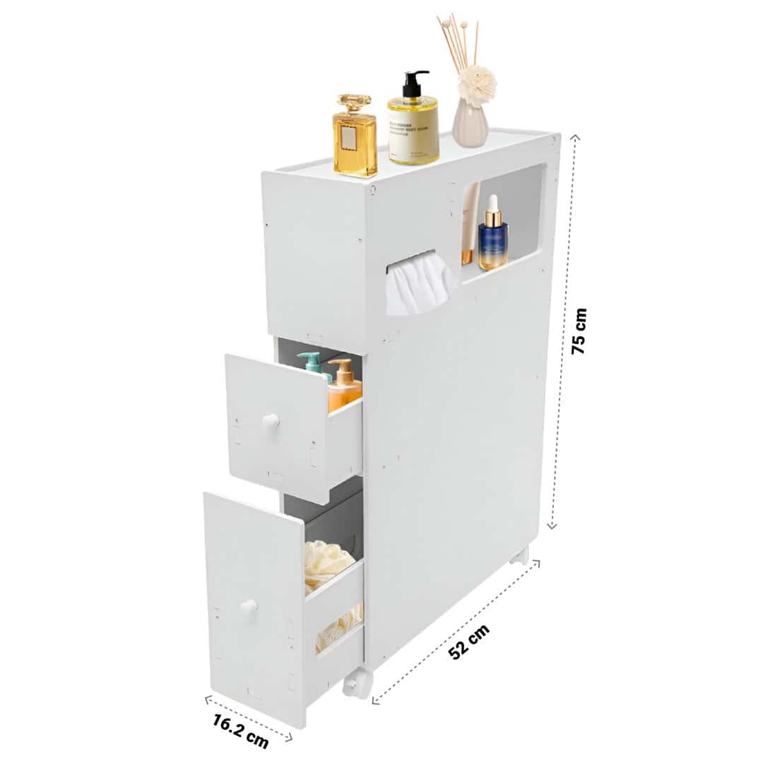 CornerEase™ - Armadietto ad Angolo Sottile per Bagno - immagine 6