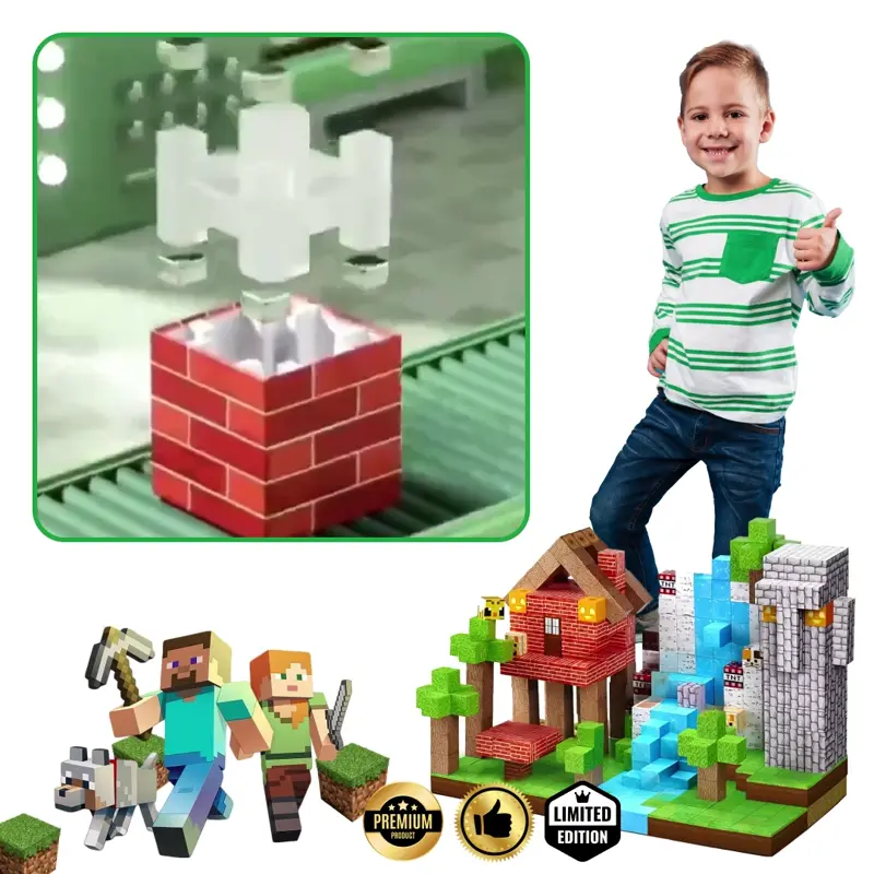 BuildEase™ -   Blocchi Magnetici per Costruzione