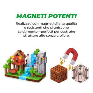 Alternative view of BuildEase™ -   Blocchi Magnetici per Costruzione