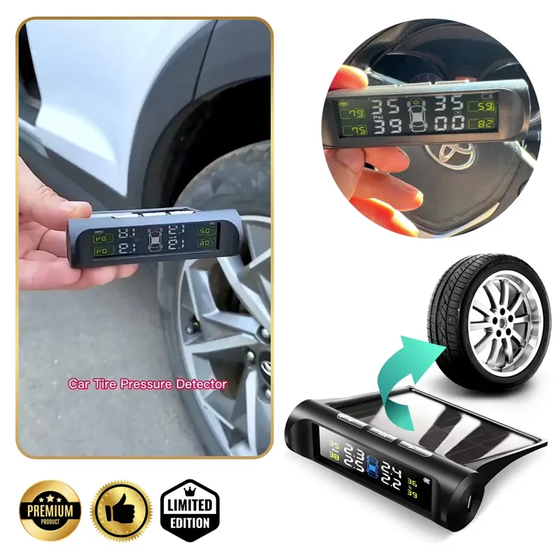 Riboton™ -  Sistema di Monitoraggio della Pressione degli Pneumatici Solare