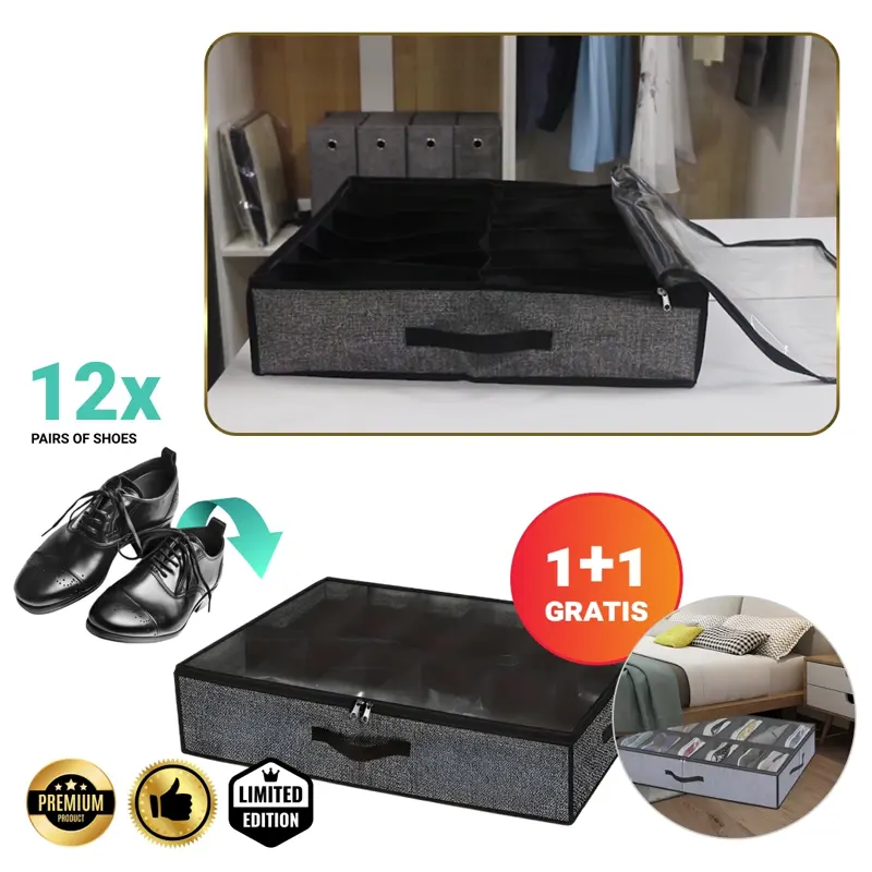 StoreEase™ - Organizzatore scarpe sotto il letto - 1+1 GRATIS
