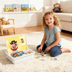 Alternative view of FaceBoard™ – Lavagna Magnetica Puzzle Facciale
